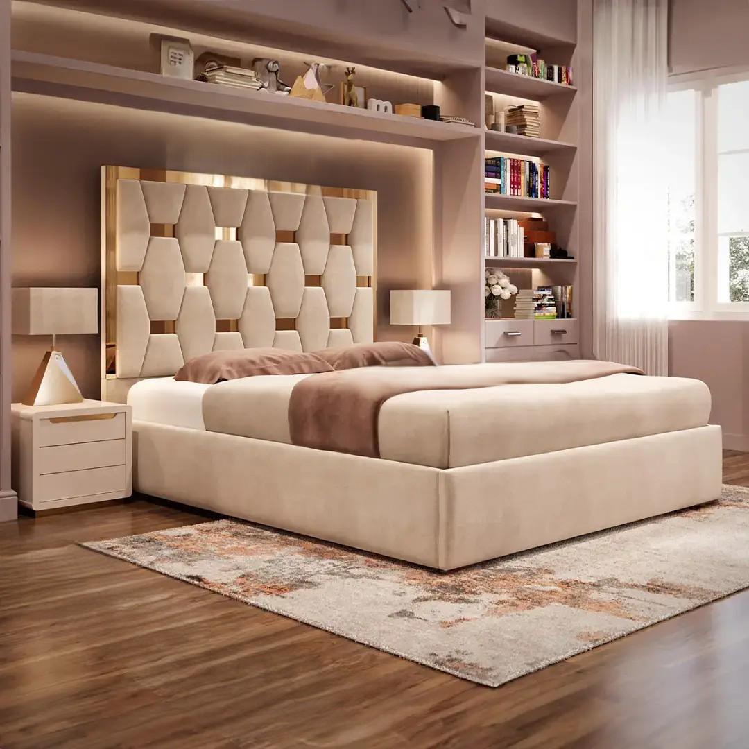 WhatsApp Image 2025-09-28 at 9.50.02 PM (2) Golden Pyramid Bed - Image 1